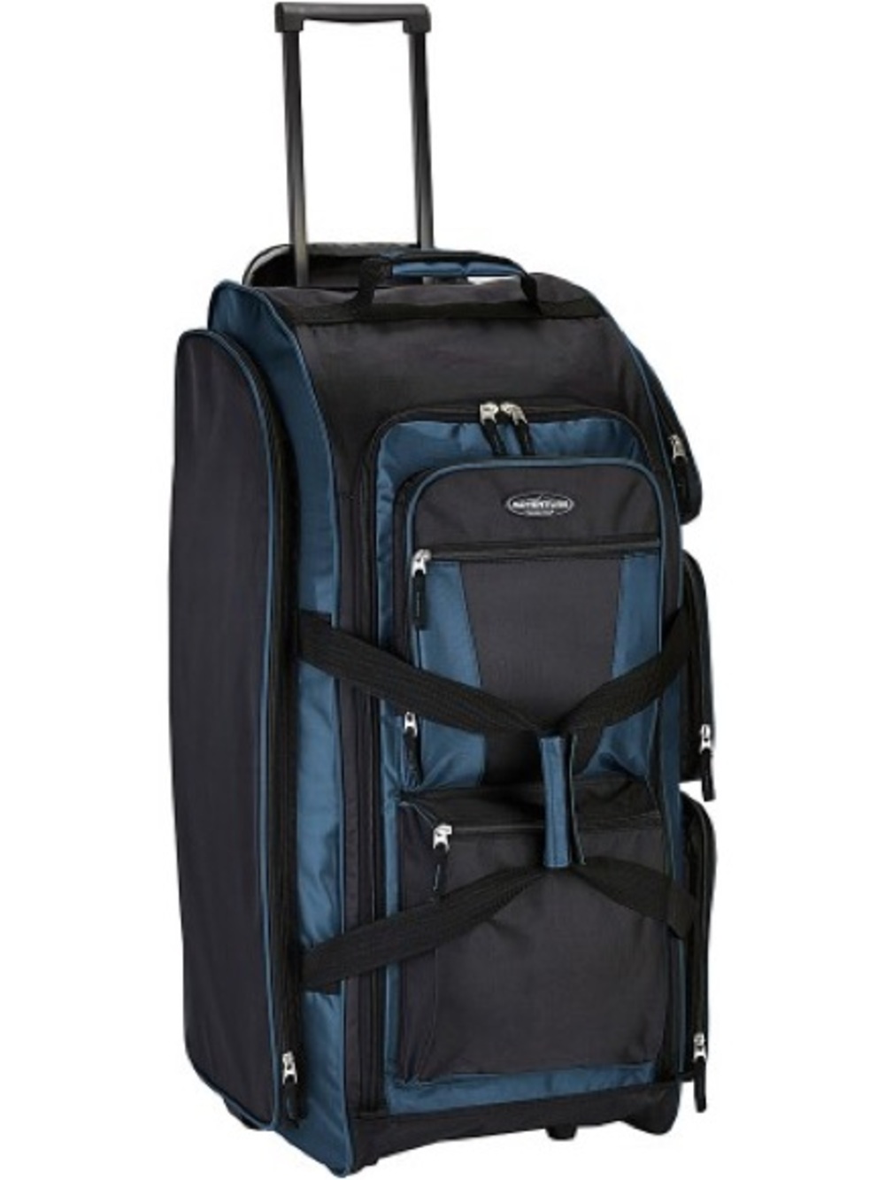 Travelers Club 30-inch Adventure Rolling Multi-Pocket Upright Luggage Duffel